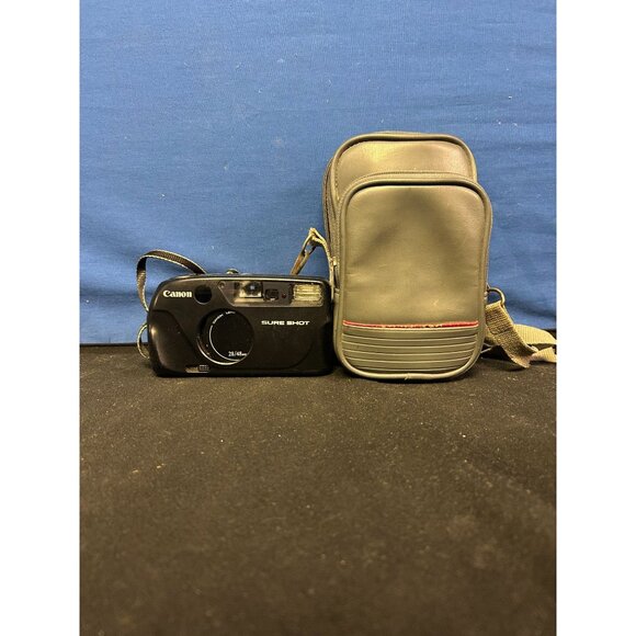 Canon Sure Shot 35Mm Film Camera With Case - Picture 1 of 2